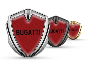 Bugatti Emblem Silikon Abzeichen Anpassbar Kraft Design